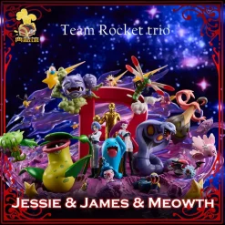 1/20 Scale World Zukan Team Rocket with LED - Pokemon Resin Statue - DianCangGuan Studios
