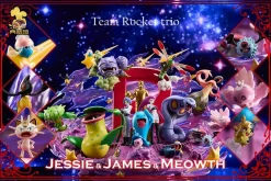 1/20 Scale World Zukan Team Rocket with LED - Pokemon Resin Statue - DianCangGuan Studios
