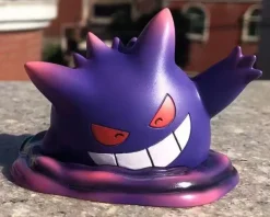 1/20 Scale World Zukan Through The Wall Gengar & Scary Gengar - Pokemon Statue - sun Studio
