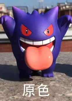 1/20 Scale World Zukan Through The Wall Gengar & Scary Gengar - Pokemon Statue - sun Studio