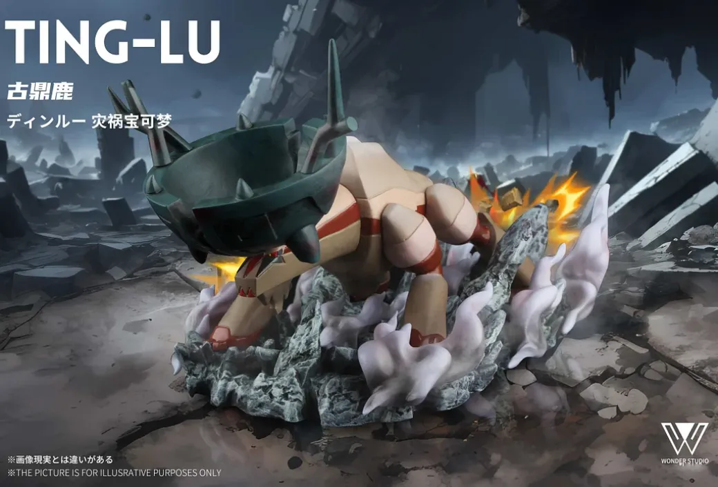 1/20 Scale World Zukan Ting-Lu - Pokemon Resin Statue - Wonder Studio