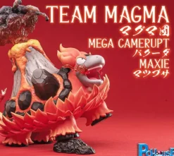 1/20 Scale World Zukan Villainous team Series 001 Team Aqua & Team Magma - Pokemon Resin Statue - PCHouse Studios