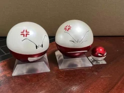 1/20 Scale World Zukan Voltorb & Electrode - Pokemon Statue - sun Studio