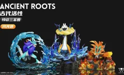 1/20 Scale World Zukan Walking Wake & Gouging Fire & Raging Bolt - Pokemon Resin Statue - Wonder Studio