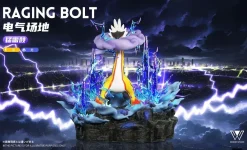 1/20 Scale World Zukan Walking Wake & Gouging Fire & Raging Bolt - Pokemon Resin Statue - Wonder Studio