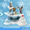1/20 Scale World Zukan Winter Ver. Deerling & Sawsbuck - Pokemon Resin Statue - Braviary Studio