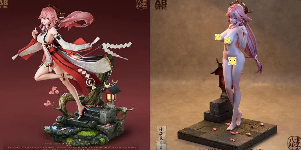 1/6 Scale Yae Miko - Genshin Impact Statue - ABsinthe Studios
