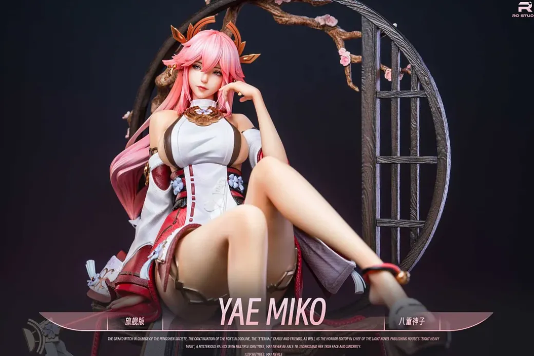 1/4 Scale Yae Miko - Genshin Impact Resin Statue - RO Studio