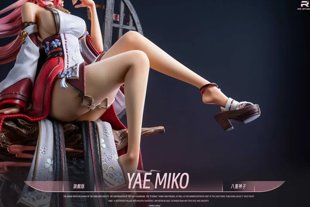 1/4 Scale Yae Miko - Genshin Impact Resin Statue - RO Studio