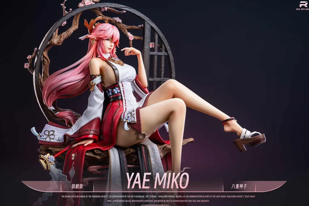 1/4 Scale Yae Miko - Genshin Impact Resin Statue - RO Studio