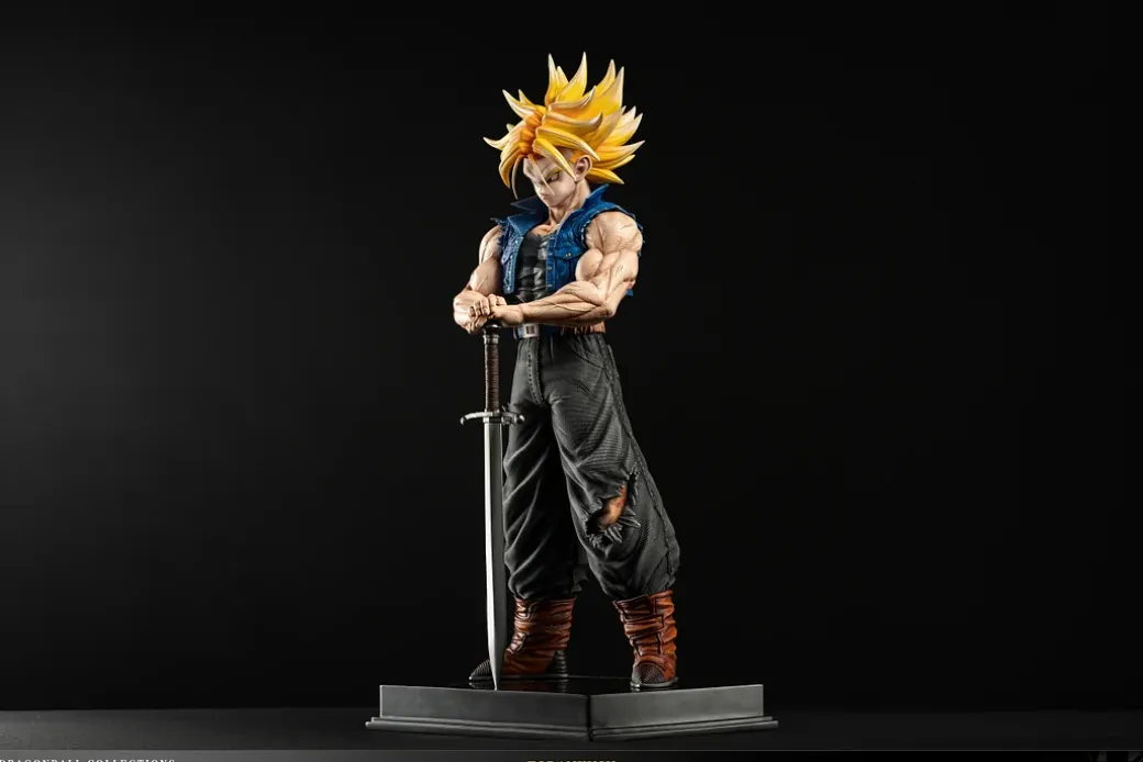 1/4 Scale Zukan Series Future Trunks - Dragon Ball Resin Statue - Two Percent Studio