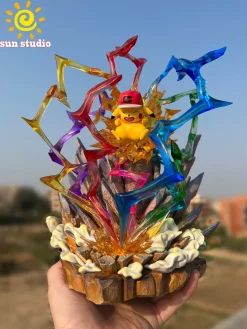 10,000,000 Volt Thunderbolt Pikachu - Pokemon Resin Statue - sun Studio