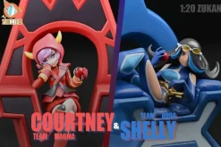 1/20 World Zukan Courtney & Shelly - Pokemon Resin Statue - FangTang Studio