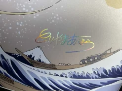 A2 & A3 Size DMP-005 The Great Wave off Kanagawa Decorative Painting - Dragon Ball Decorative Painting - Drunky Monkey Crew Studio