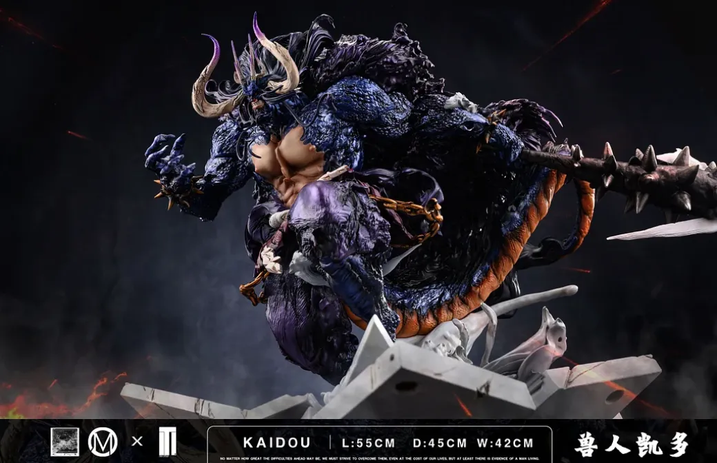 A Scale Beast Form Kaido - ONE PIECE Resin Statue - Iron Curtain Studio