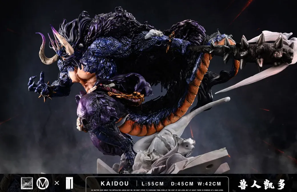 A Scale Beast Form Kaido - ONE PIECE Resin Statue - Iron Curtain Studio