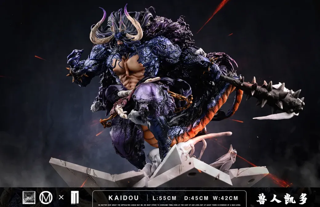 A Scale Beast Form Kaido - ONE PIECE Resin Statue - Iron Curtain Studio