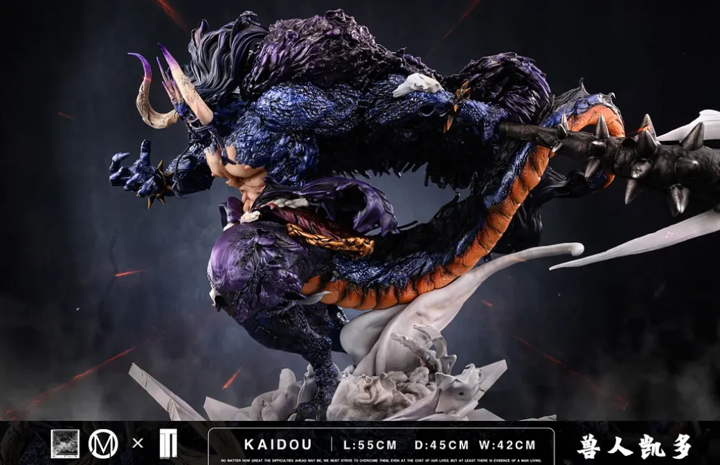 A Scale Beast Form Kaido - ONE PIECE Resin Statue - Iron Curtain Studio