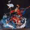 Ace, Sabo & Luffy with LED - ONE PIECE Resin Statue - LYY Studios