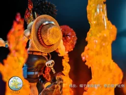 Advent of the Entei Portgas D. Ace with LED - ONE PIECE Resin Statue - T-H Studios