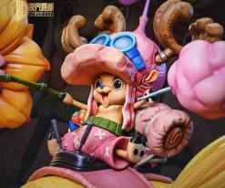 Adventure in Forest Tony Tony Chopper & Yellow Worm - ONE PIECE Resin Statue - MJ Studio