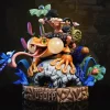 Adventure in Forest Usopp & Frog - ONE PIECE Resin Statue - MJ Studio
