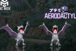 Aerodactyl & Snorlax - Pokemon Statue - MC BOX Studio