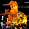 Agumon & Greymon with LED - Digimon Resin Statue - Idea Rocket Studios