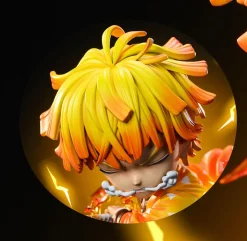 Ai Anime Series 001 Zenitsu Agatsuma - Demon Slayer: Kimetsu no Yaiba Resin Statue - Endless Flower Studio