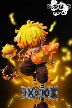Ai Anime Series 001 Zenitsu Agatsuma - Demon Slayer: Kimetsu no Yaiba Resin Statue - Endless Flower Studio
