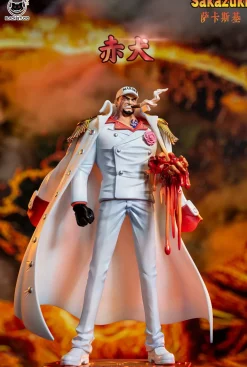 Akainu/ Sakazuki & Issho - ONE PIECE Resin Statue - Black Studios
