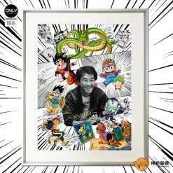 Akira Toriyama Special Decorative Painting - Dragon Ball Decorative Painting - Mystical Art Studios