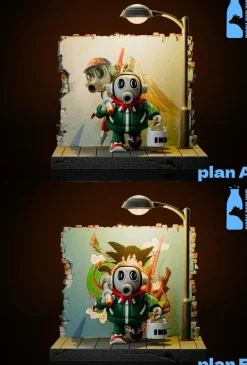 Akira Toriyama with LED - Dragon Ball Resin Statue - MM Studio