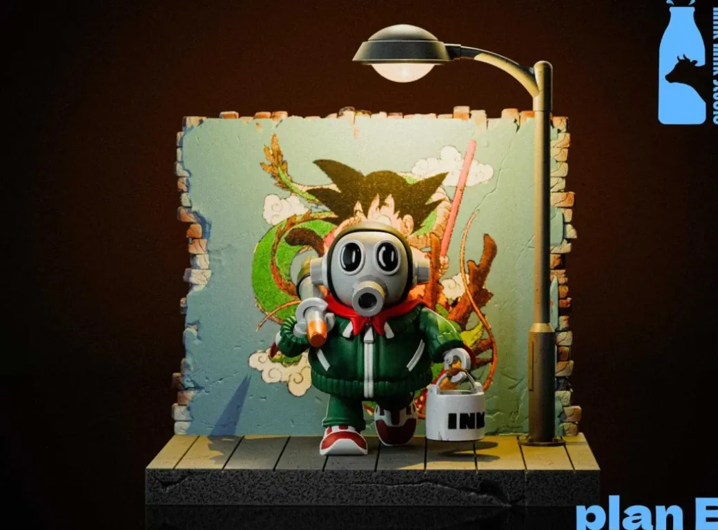 Akira Toriyama with LED - Dragon Ball Resin Statue - MM Studio