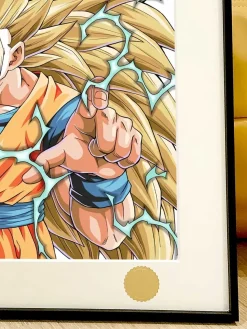 All Forms of Son Goku Decorative Painting - Dragon Ball - Xingkong Studio