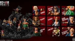 All members of Red Hair Pirates - ONE PIECE Resin Statue - YZ Studios