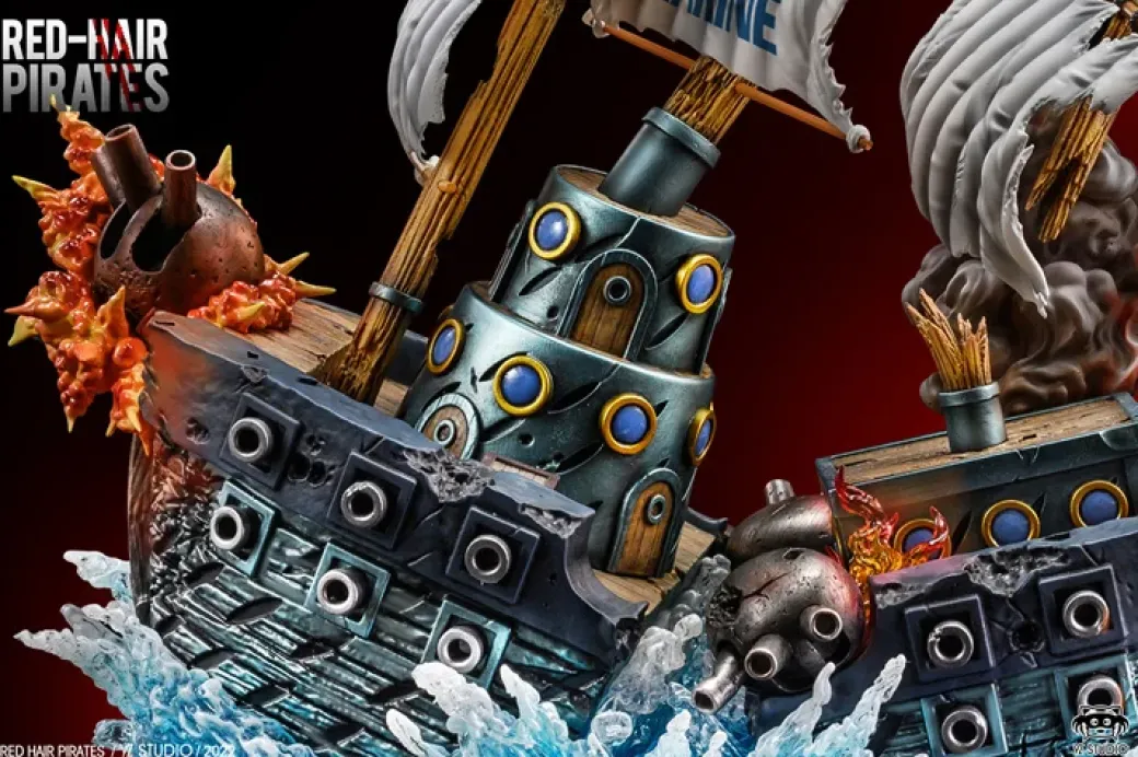 All members of Red Hair Pirates - ONE PIECE Resin Statue - YZ Studios
