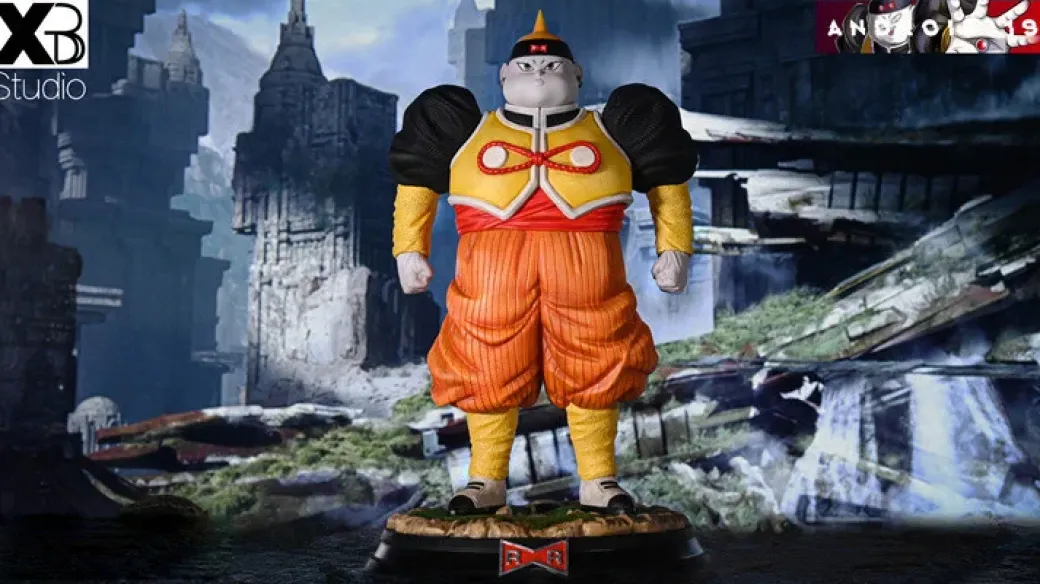 Android 19 - Dragon ball resin Statue - XBD Studios