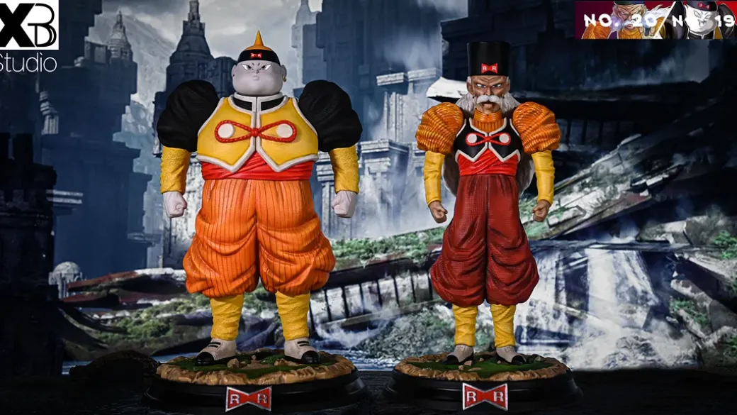 Android 19 - Dragon ball resin Statue - XBD Studios