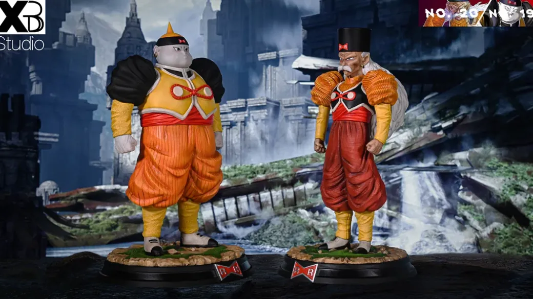Android 19 - Dragon ball resin Statue - XBD Studios