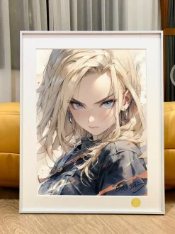 Android 18 Decorative Painting - Dragon Ball - Xingkong Studio