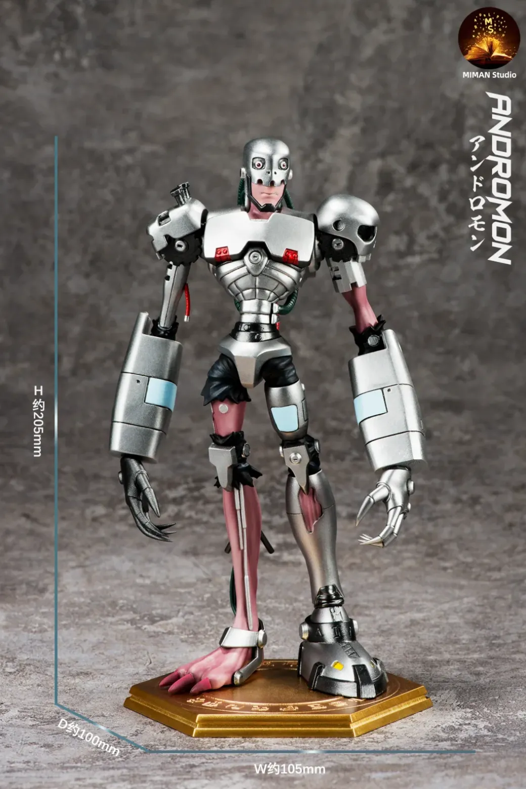 Andromon - Digimon Resin Statue - MIMAN Studios