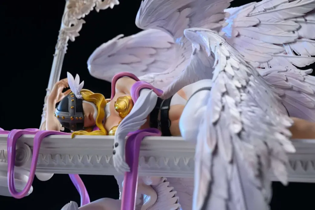 Angewomon - Digimon Resin Statue - QY-Studio