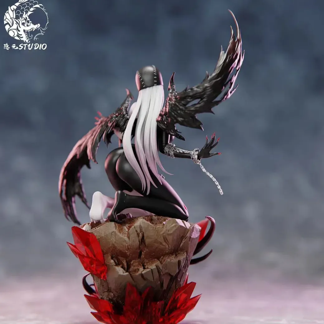 Angewomon & Lady Devimon - Digimon Resin Statue - YinYuan Studios