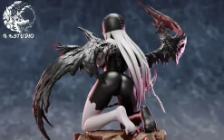 Angewomon & Lady Devimon - Digimon Resin Statue - YinYuan Studios