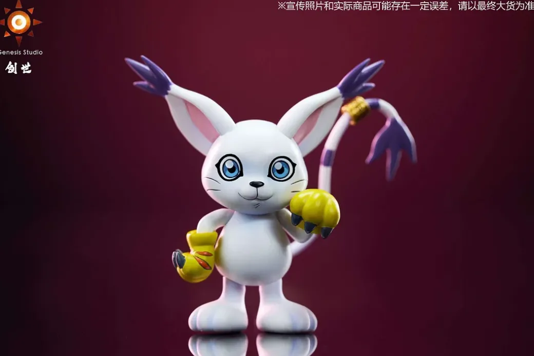 Angewomon & Tailmon & Salamon - Digimon Statue - Genesis-Studio