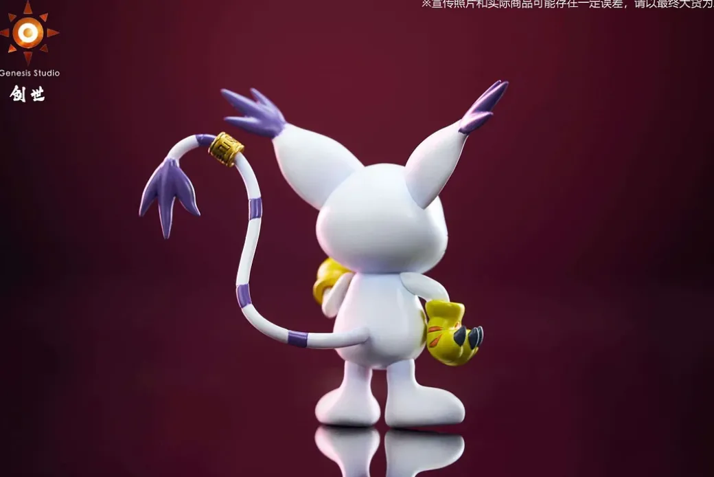 Angewomon & Tailmon & Salamon - Digimon Statue - Genesis-Studio