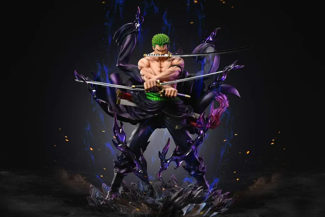 Angry Roronoa Zoro - ONE PIECE Resin Statue - T-H Studios