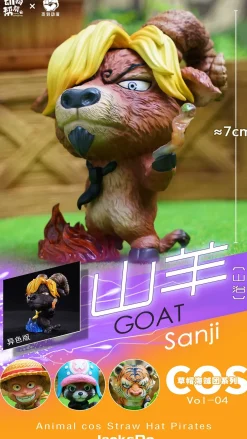 Animal Cosplay Series Goat Cosplay Vinsmoke Sanji - ONE PIECE Resin Statue - JacksMake Studio