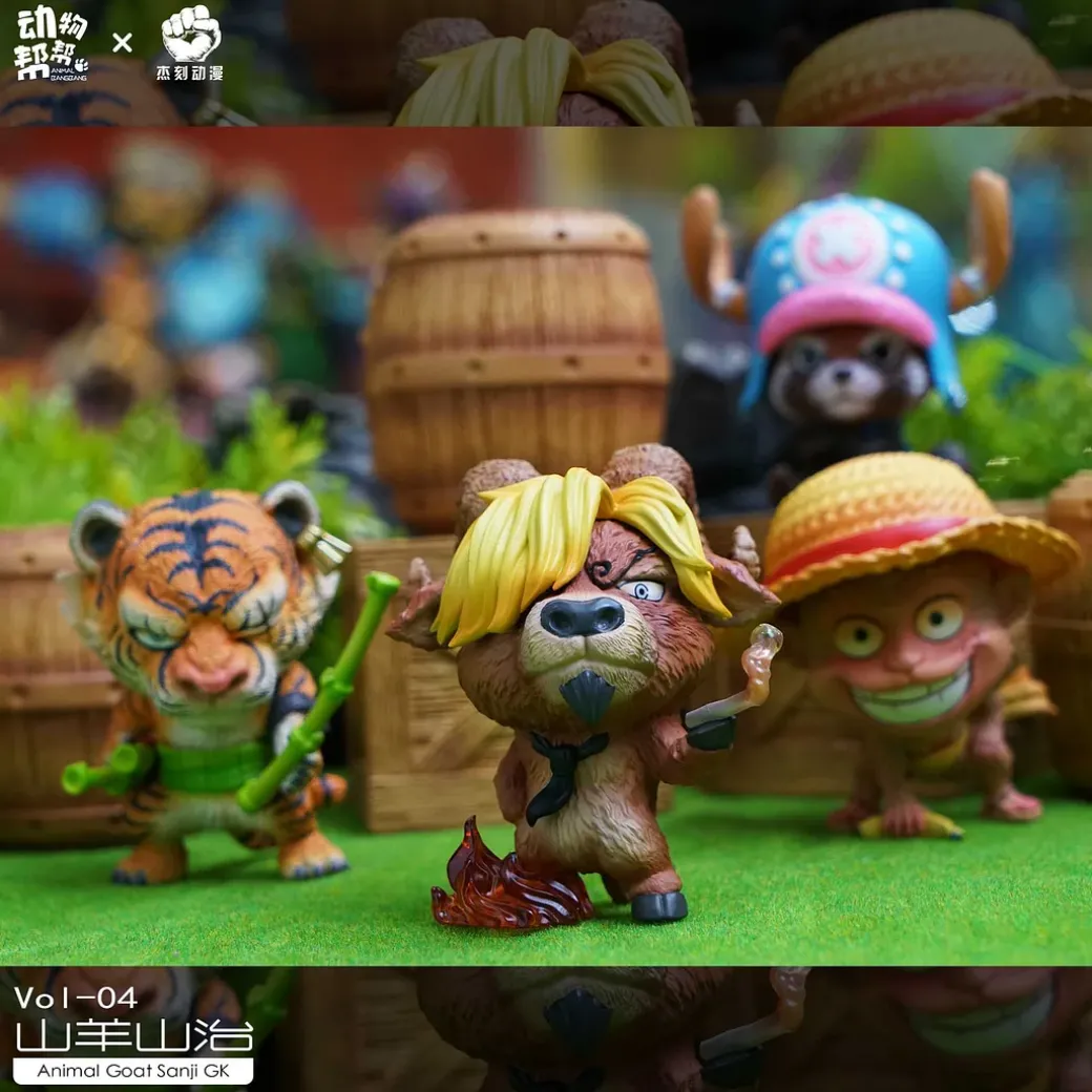 Animal Cosplay Series Goat Cosplay Vinsmoke Sanji - ONE PIECE Resin Statue - JacksMake Studio